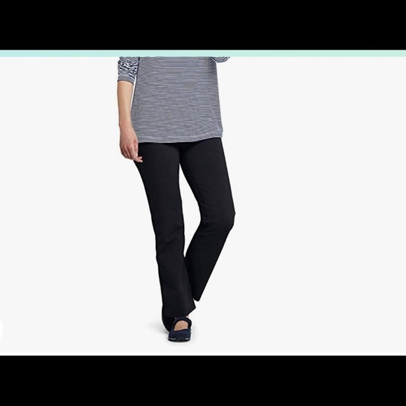 Lands' End Women's Active Yoga Pants - Picture 1 of 5
